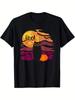 Black Cat Boo Pumpkin Full Moon Halloween Graphic Tee Unisexs Cotton Short Sleeve TShirt