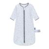 miracle baby" Pure Cotton Long‑Sleeve 3D Sleeping Bag with Animal Print, Center‑Opening, Breathable Summer Sleeping Bag for Children Aged 0–2 Years