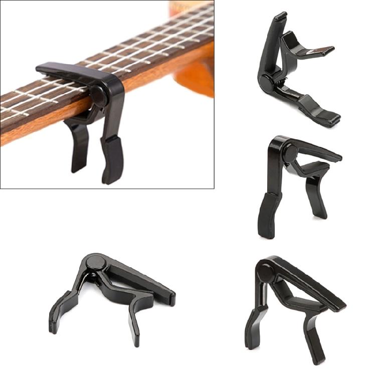 Acoustic & Electric Guitar Capo Tone Clip Portable Guitar Tuning Clamp Easy Use