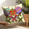 Impressionistic Illustration Color Patterns Pillow Case Home Living Room Decoration Linen Pillowcover Pillow Cases Cushion Cover