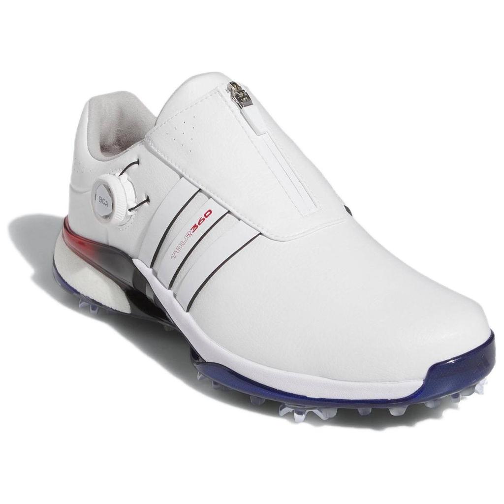 Adidas Tour360 4 Boa Wide Round Head Knob Slip Resistant Durable Low Top Basketball Shoes Men Sneaker White IE3369