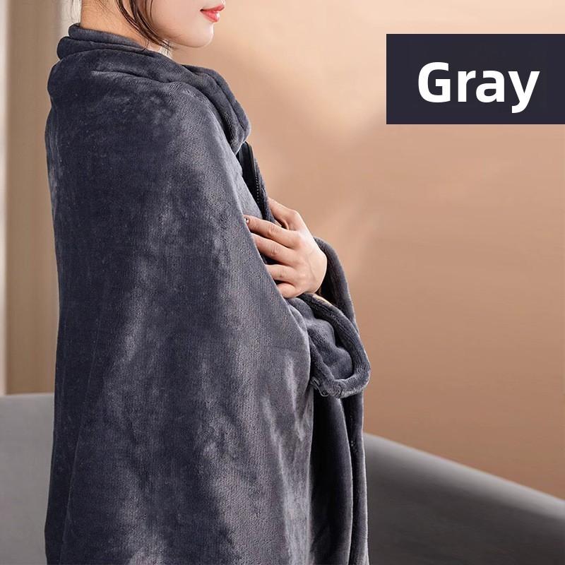 USB Electric Blanket Cloak Household Single Person Nap Heating Warm Blanket Portable Graphene Electric Heating Shawl