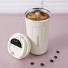 Gradient Color Smart Stainless Steel Travel Thermos Cup for Car – Portable and Stylish Water Cup for Women