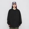 Li Ning Fitness Series Solid Color Crew Neck Comfortable And Breathable Fleece Lined Casual Sweatshirt Women's Black AWDU638-5