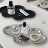 Cloud Shaped Stainless Steel Perfume Trinket Catchalls Display Organizers Aesthetic Minimalist Bedroom Decor Storage Trays