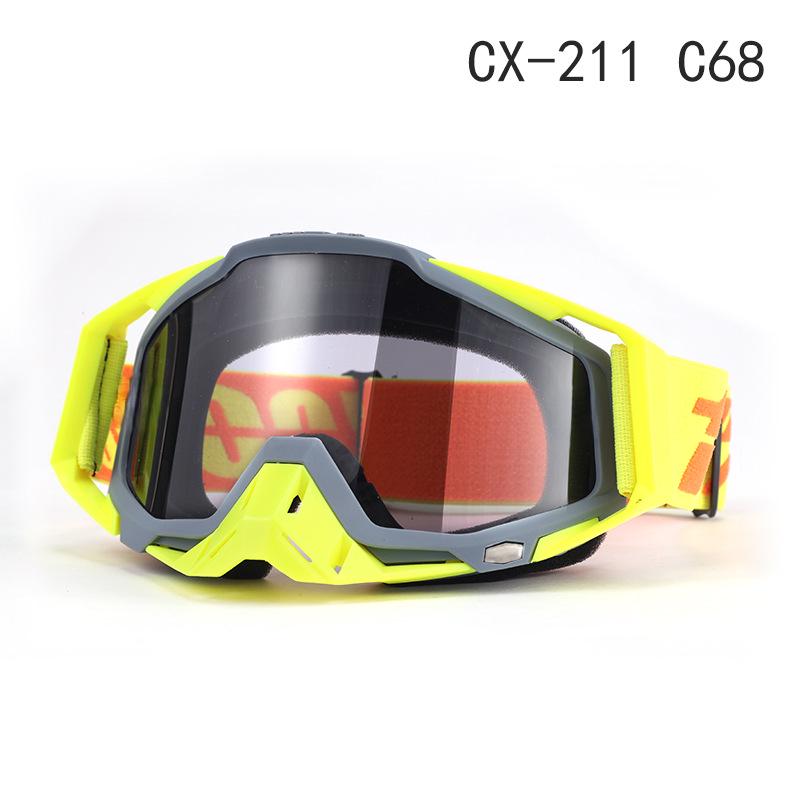 100% Windproof Off-road Motorcycle & Ski Goggles for Outdoor Riding