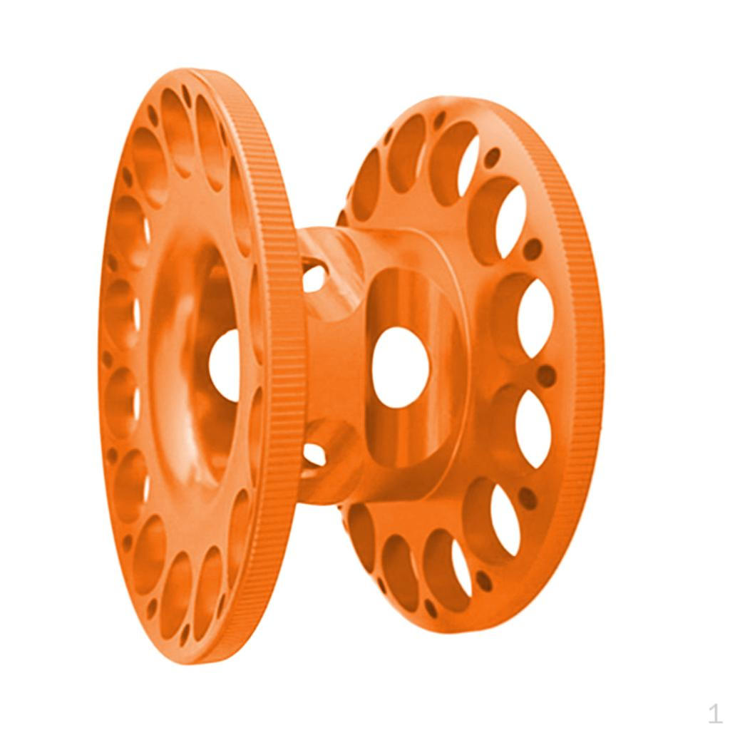Fingerrulle i legering Scubadykning Tech Spole Rymmer 15-30m/00ft Lina