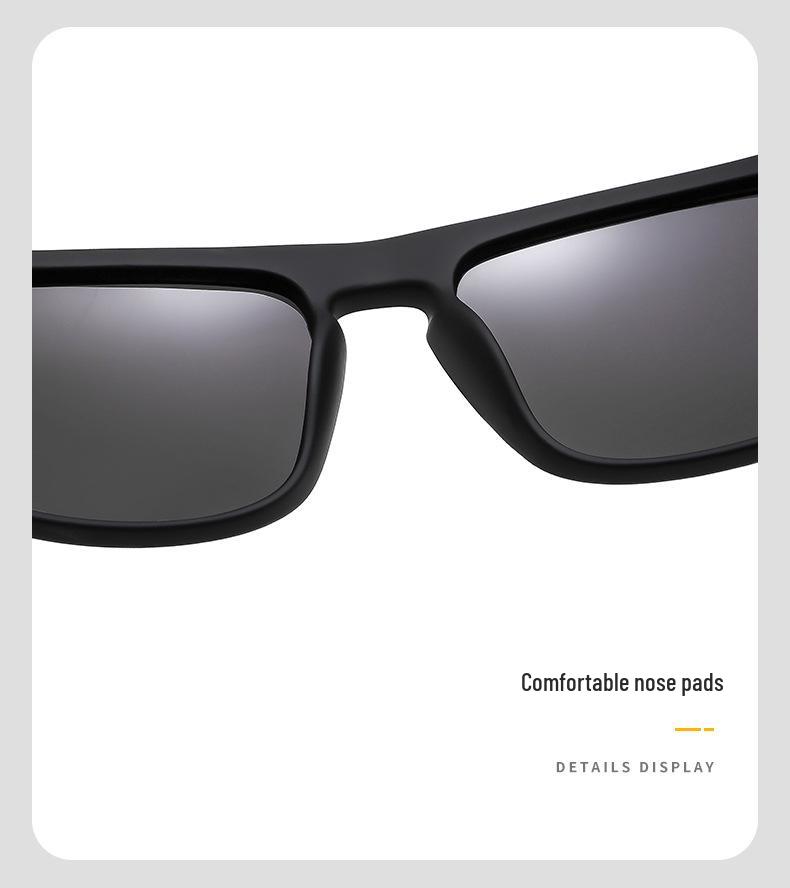 Men's Polarized Retro Sunglasses: European & American Outdoor Sports Trend