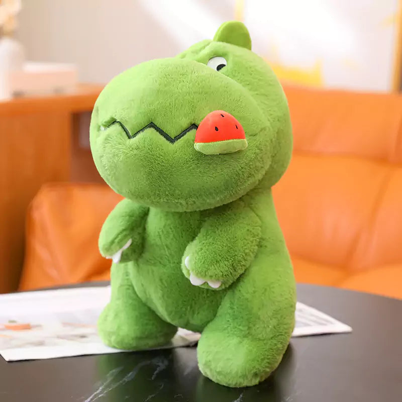 

Dinosaur Plush Stuffed Animal Charming Cartoon Shape Soft and Comfortable Birthday Gift for Kids Dookilive High Quality Practical Daily Use 23CM зелений