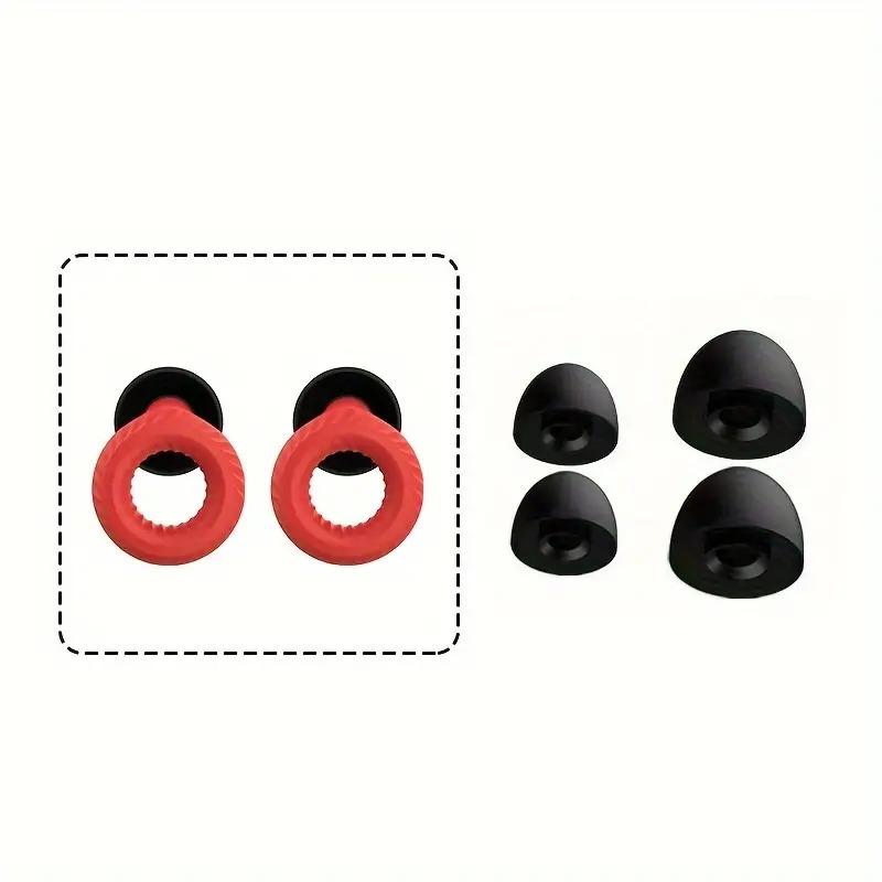 1Pair Sleep Noise Reduction Earplug Soft Silicone Waterproof Upgraded model Reusable Suitable Sleep Swimming Noise Filter Creat