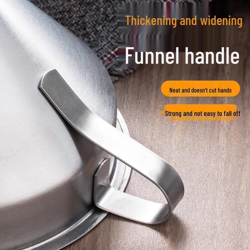 NHZHIW 304 Stainless Steel Kitchen Funnel Set