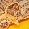 Japansk bruksanvisning Robotime 3D Träpussel Prydnadsserie Tsukurunsu® [Officiell försäljning/Japanska ingår] (Veteranbil)