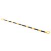Retractable Cone Bar 37.8 To 70.9in Plastic High Visibility Expandable Traffic Cone Bar for Parking