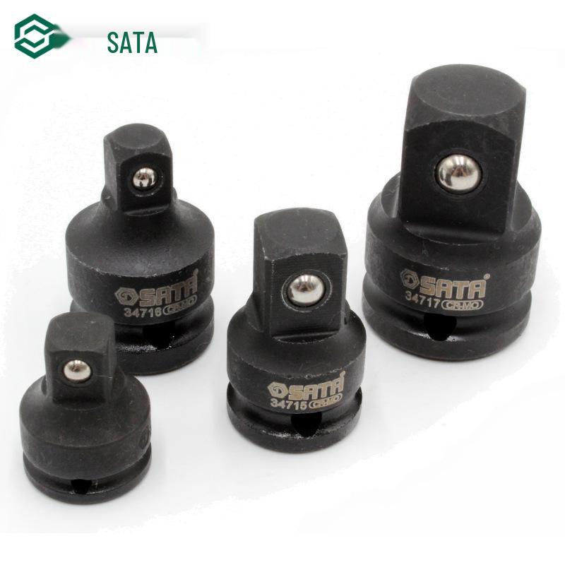 Pneumatic Adapter: Electric Wrench Air Gun Socket Converter - Large to Medium