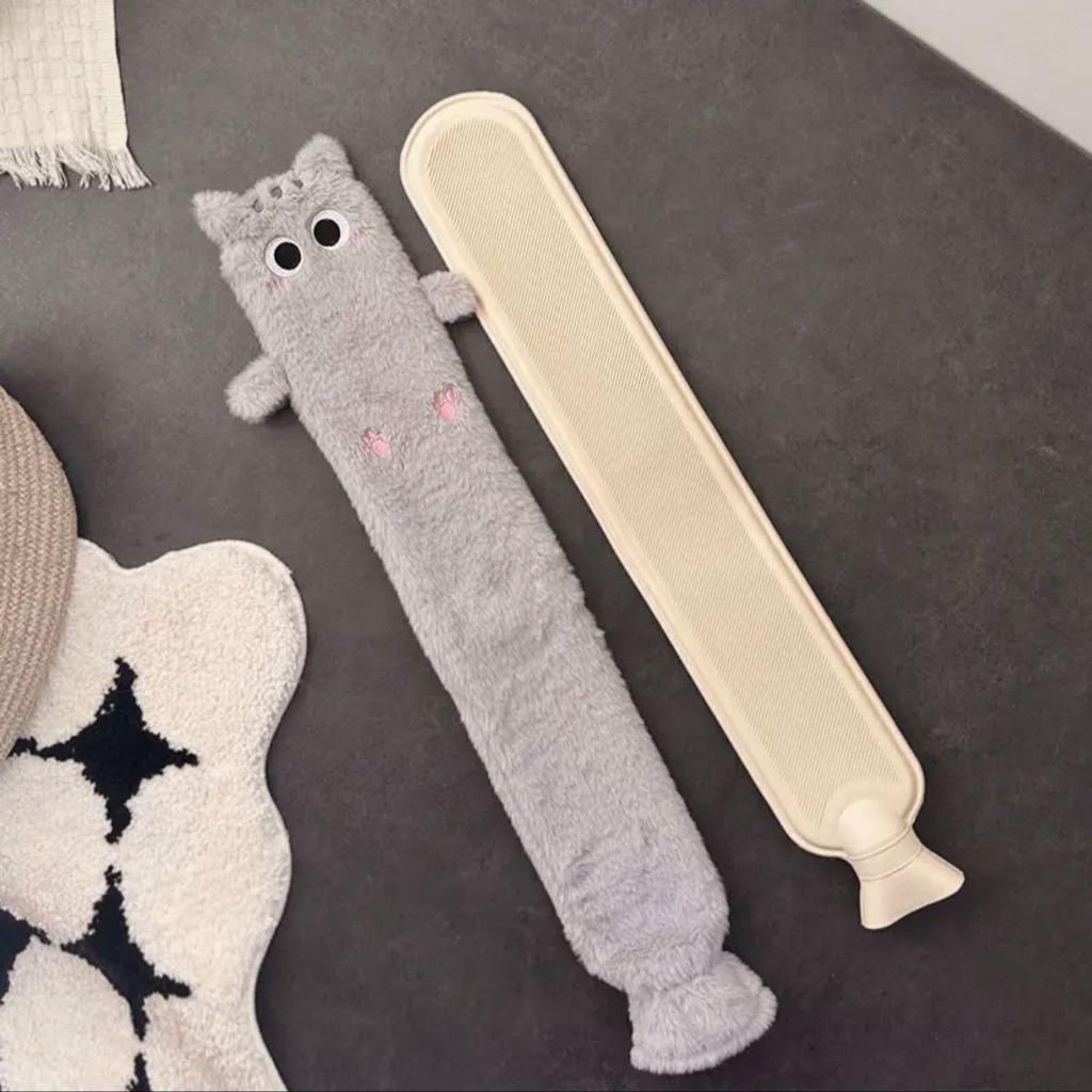 Kreslená extra velká nevýbušná láhev na horkou vodu pro teplé nohy, do postele a na břicho