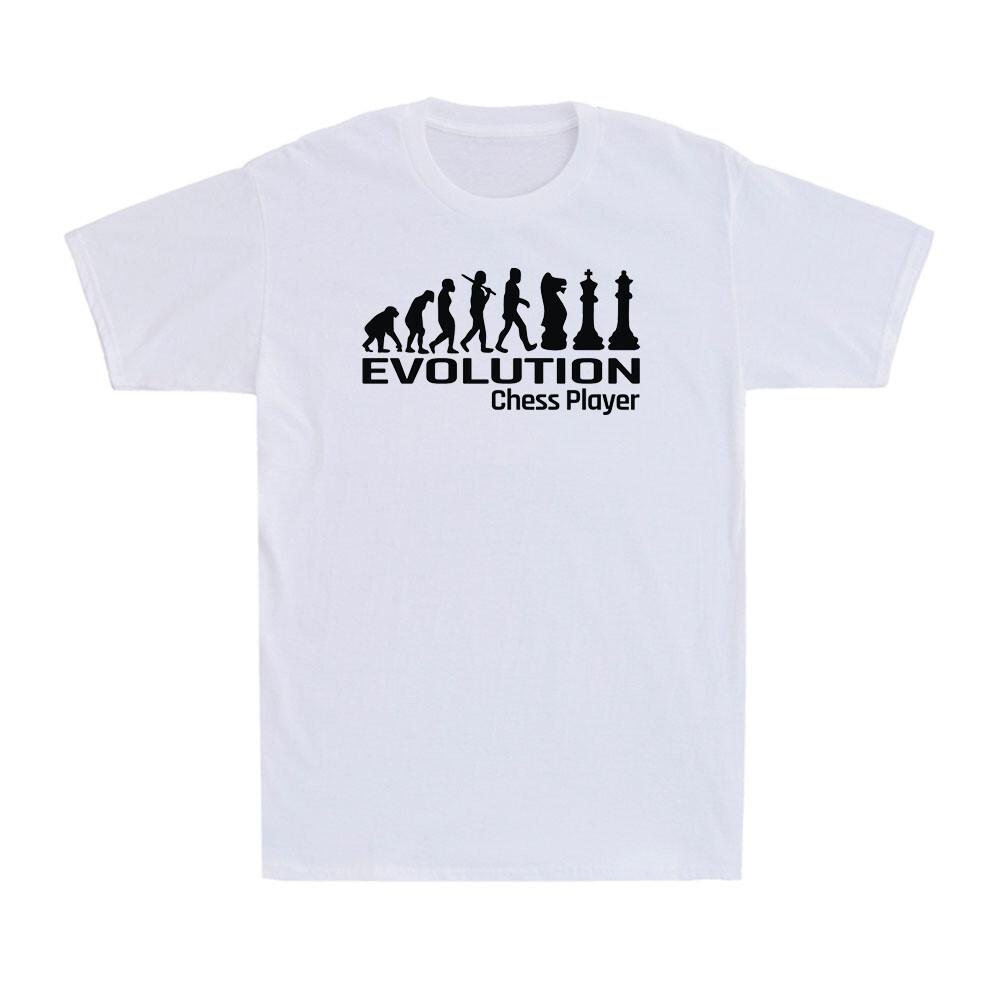 Evolution Of Chess Player Funny Adult Chess Player Birthday Gift Men s T-Shirt XXXL