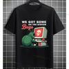 Funny Bug Code Theme Graphic Tshirt We Got Some Bugs On The System Slogan Pure Cotton Short Sleeve Tee Coding Humor Apparel