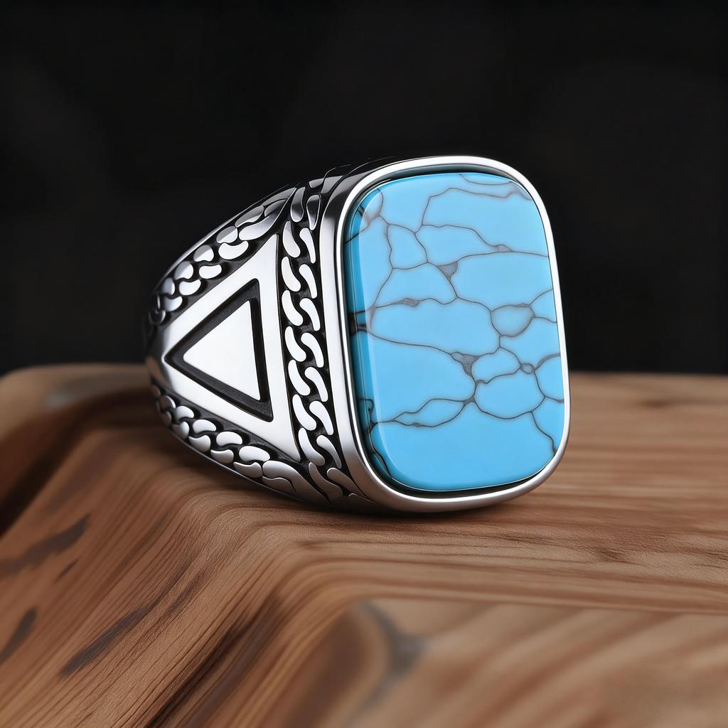 R3427 Men's High Quality 316L Stainless Steel Variety Onyx Rings Fashion Trend Jewelry