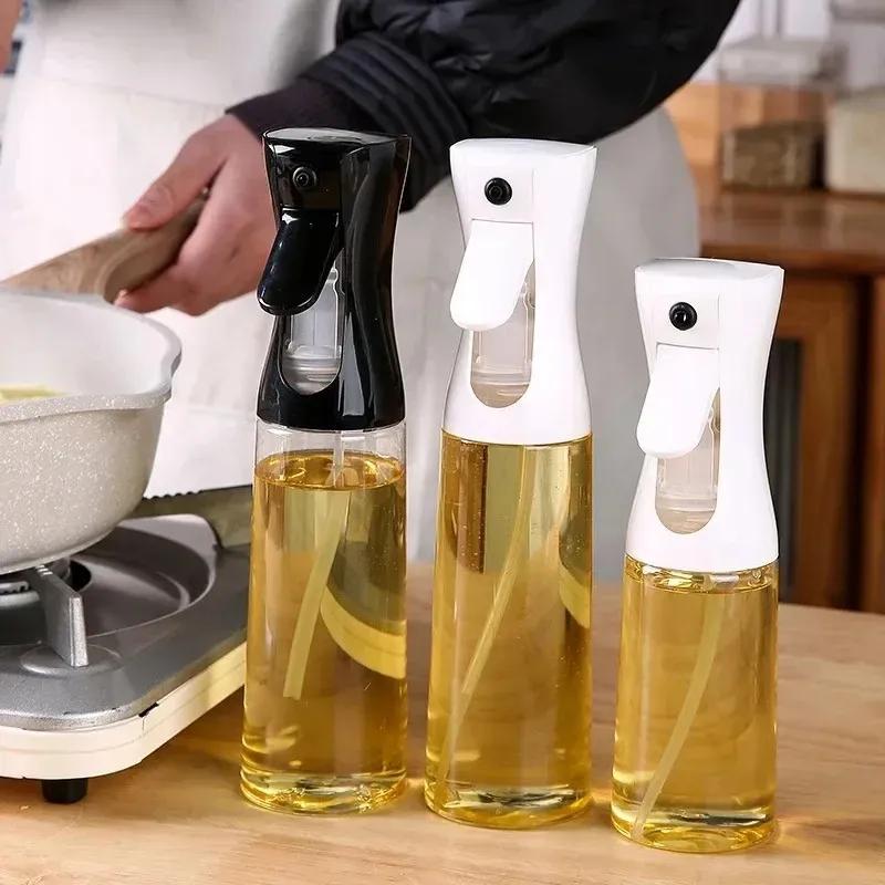 2025 Oil Spray Sprayer Bottle for Cooking Kitchen Olive Oil Sprayer for Camping BBQ Baking Vinegar Soy Sauce 200ml 300mlkitchen oil sprayer