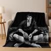 26 Stili Evan Peters Bello Arte Coperta di Flanella, Coperta Morbida e Accogliente per Casa Camera da Letto Letto Divano Picnic Ufficio Coperta Regalo Bambino