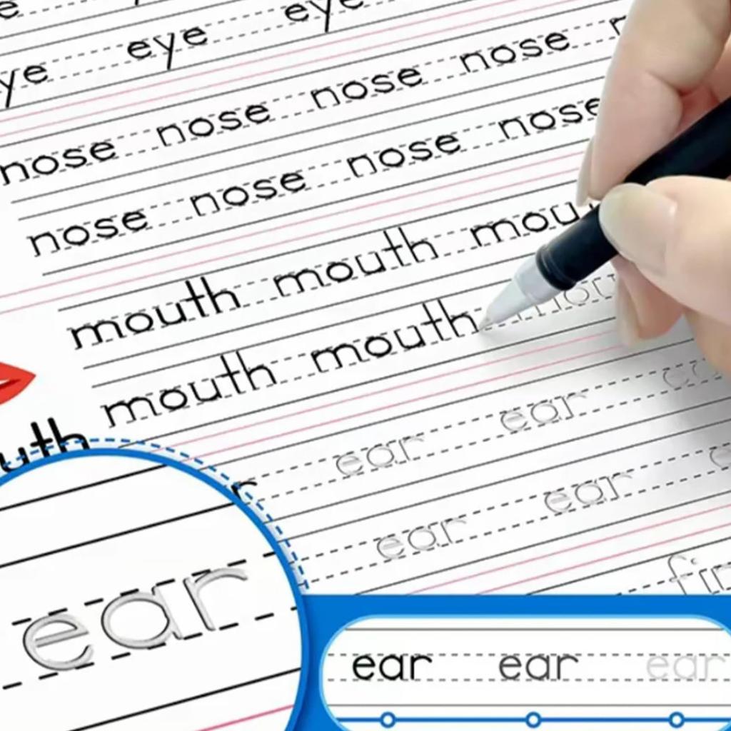 Tracetrek Full Set, Grooved Writing Practice, Reusable Copybooks, Learn To Write Number Letter Tracing, Make Learning Fun 10ml