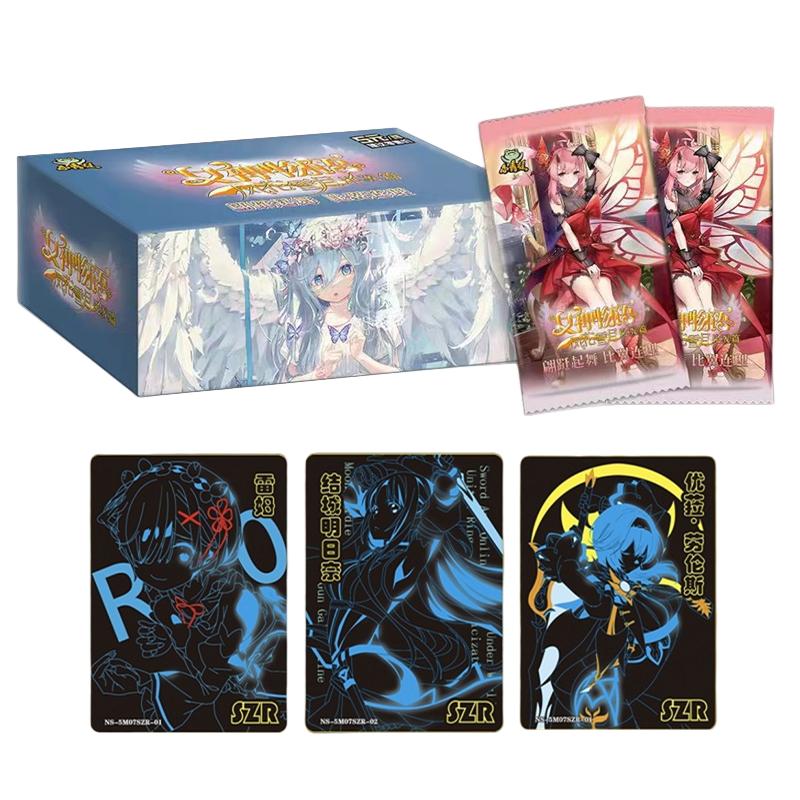 New Goddesses Stories Cards Anime Girl Feast Sailor Moon Booster Box Tcg Game Card Kids Table Toys Family Birthday Gift