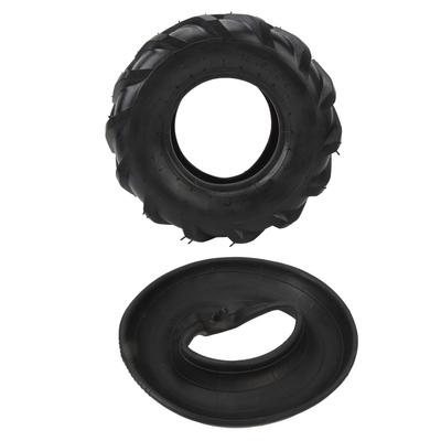 13x5.00?6 Outer Tire Inner Tube Thickened Rubber Shock Absorb Strong Grip Pattern Replacement Wheel for Garden ATV UTV