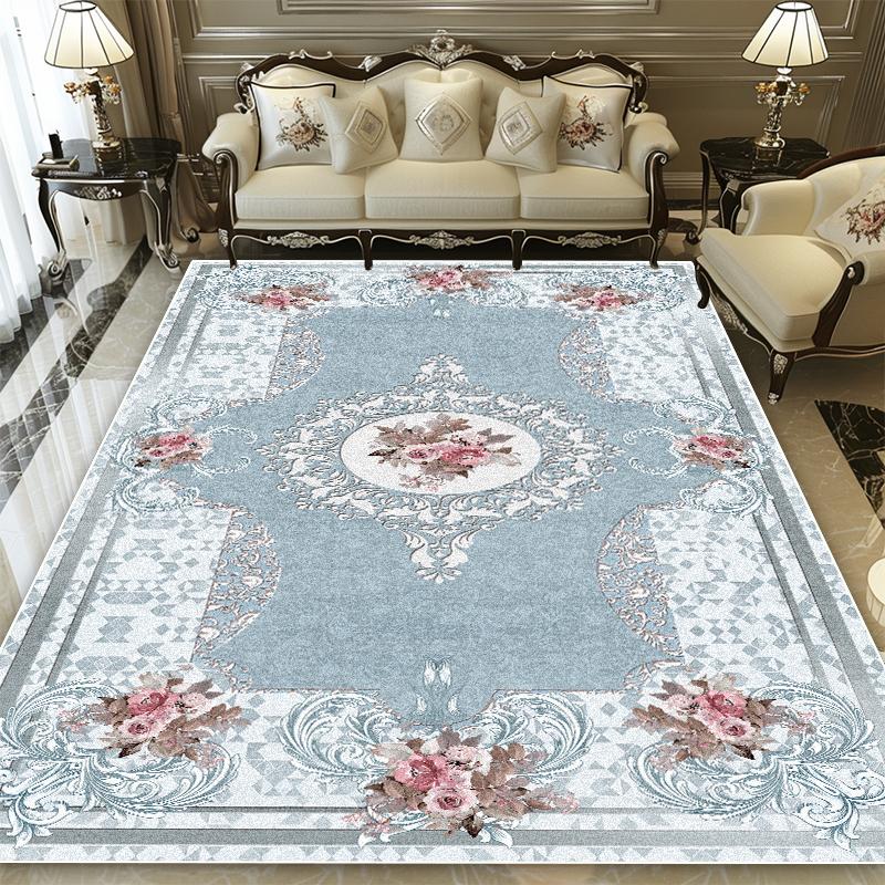 Chinese Style Tradition Carpet Living Room Printing Decoration Washable Soft Large Rugs Lounge Non-slip Customizable Foot Mats