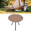 Folding Camping Round Table Aluminum Alloy Liftable Portable Picnic Camping Table for Self Driving RV Equipment Supplies