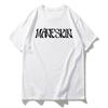 Maneskin Hip Hop Print Goth Harajuku Women T-shirt Casual Ladies Basic O-collar Short Sleeved Y2k Top Tshirt Girl,Drop Ship