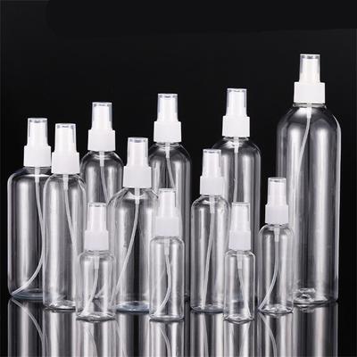 50PCS Set Plastic Refillable Bottles Atomizer Empty Spray Bottle Portable Travel Perfume Tool In Multiple Sizes 10ml-100ml