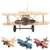 Wrought Iron Retro Metal Airplane Vintage Iron Aircraft Model  Desktop Decor