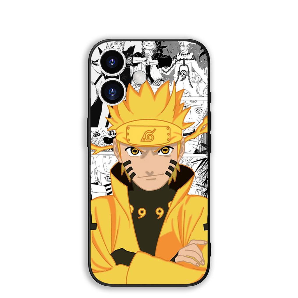 For Apple iPhone 17 16 Plus 13 12 Pro Max Mini X XR Xs ProMax 16E 15+ 17+ Air Phone Case Namikaze Minato Narutos Uchiha Sasuke