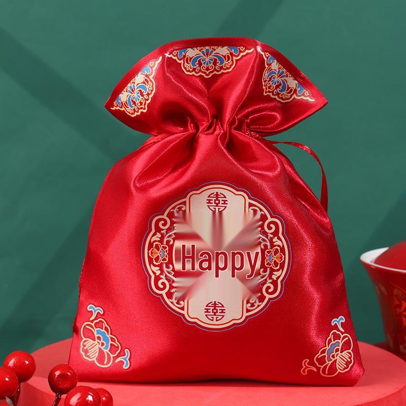 Wedding Party Favor Candy Bags with Baby Design - High-End Chinese Joyful Gift Bag