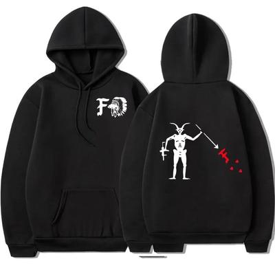 Forward Observations Group Hoodie Dood Skelet Satan Sweatshirts Fans Lange Mouw Mannen Vrouwen Kleding Sudaderas Hoody