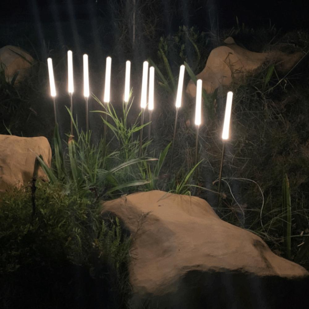 Waterproof Lawn Lamp Acrylic Outdoor Decorate Lamp Reed Lamp Landscape Lighting  Outdoor