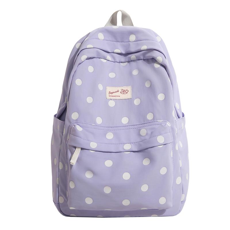 Pendler Rucksack Damen Punkt Rucksack Schüler Schultasche