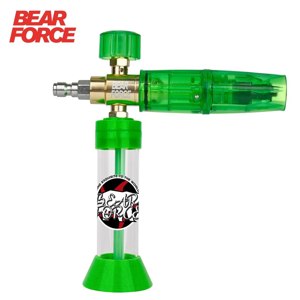 BEAR FORCE Pressure Magnetic Suction Mini Foam Cannon Pro with 1/4 Quick Connector, Pressure Washer 360° Adjustable Snow Foam Lance