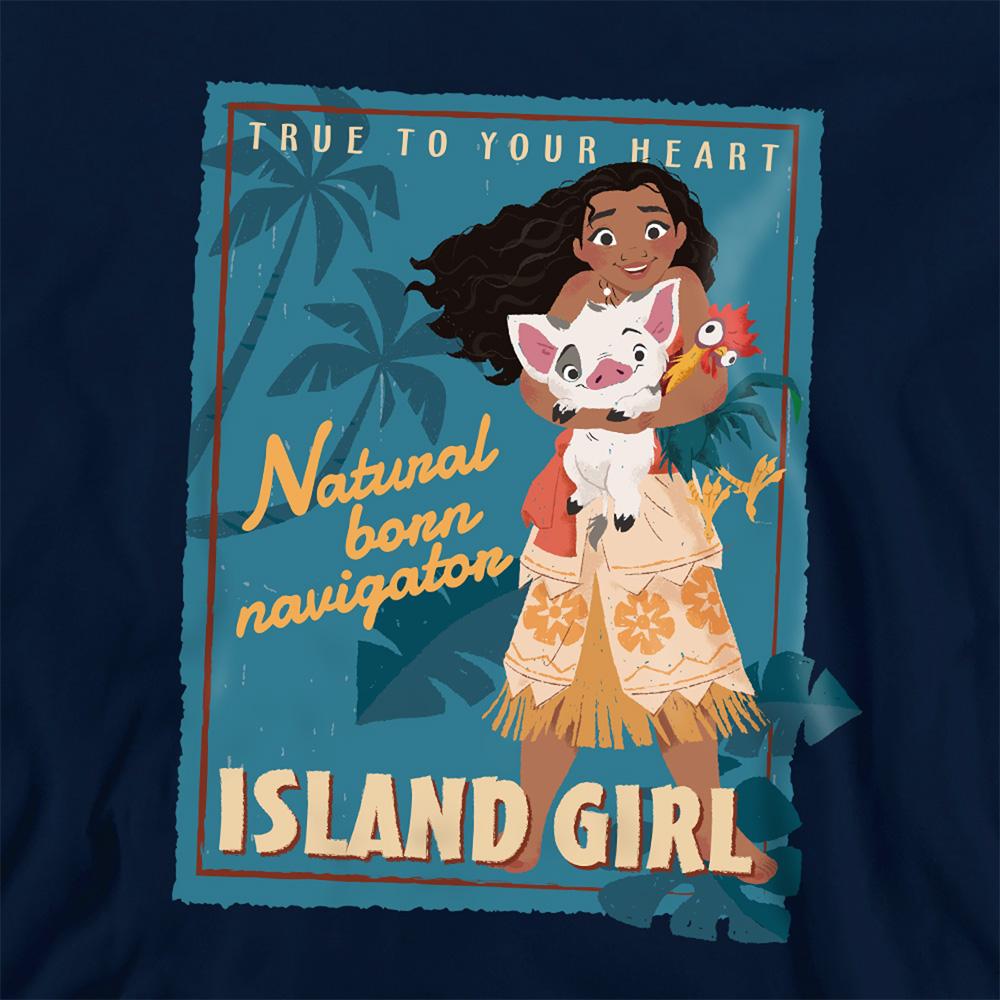 Moana Childrens/Kids Island Girl Hoodie
