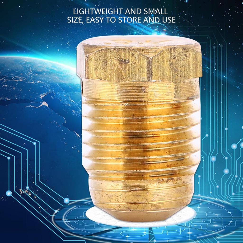 3PCS 3K 3/8-24UNF 3000psi Unified Copper Burst Disk for Paintball Tank Regulator