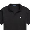 Polo Ralph Lauren SS23 Solid Casual Short Sleeve Polo Shirt Men Tops Black MNPOKNI1N822254-001