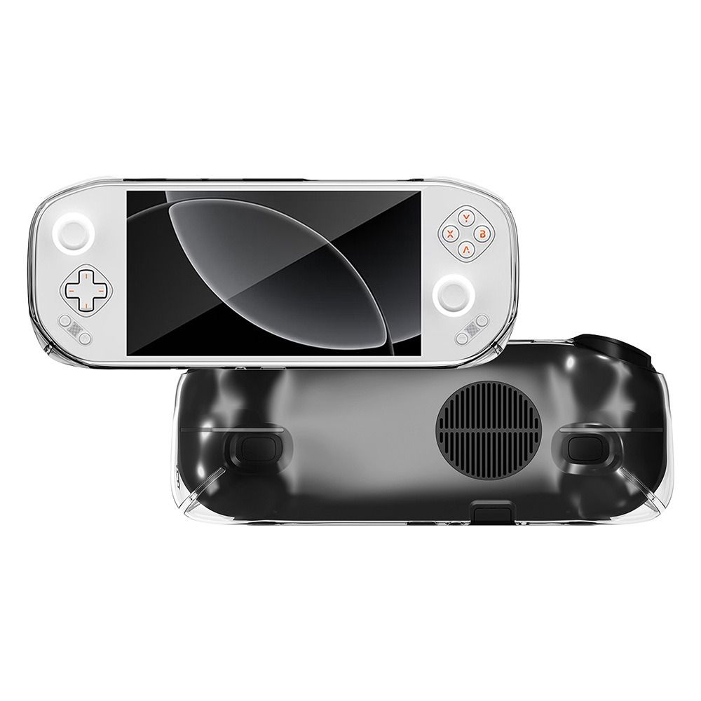 Transparent Handheld Game Console Case Soft Shockproof Protective Cover TPU Ergonomic Host Shell for MANGMI Pocket Max