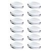 12Pcs/set Magnetic Shower Curtain Weights Strong Hold Curtain Counterweight Secure and Stable Bathroom Accessories