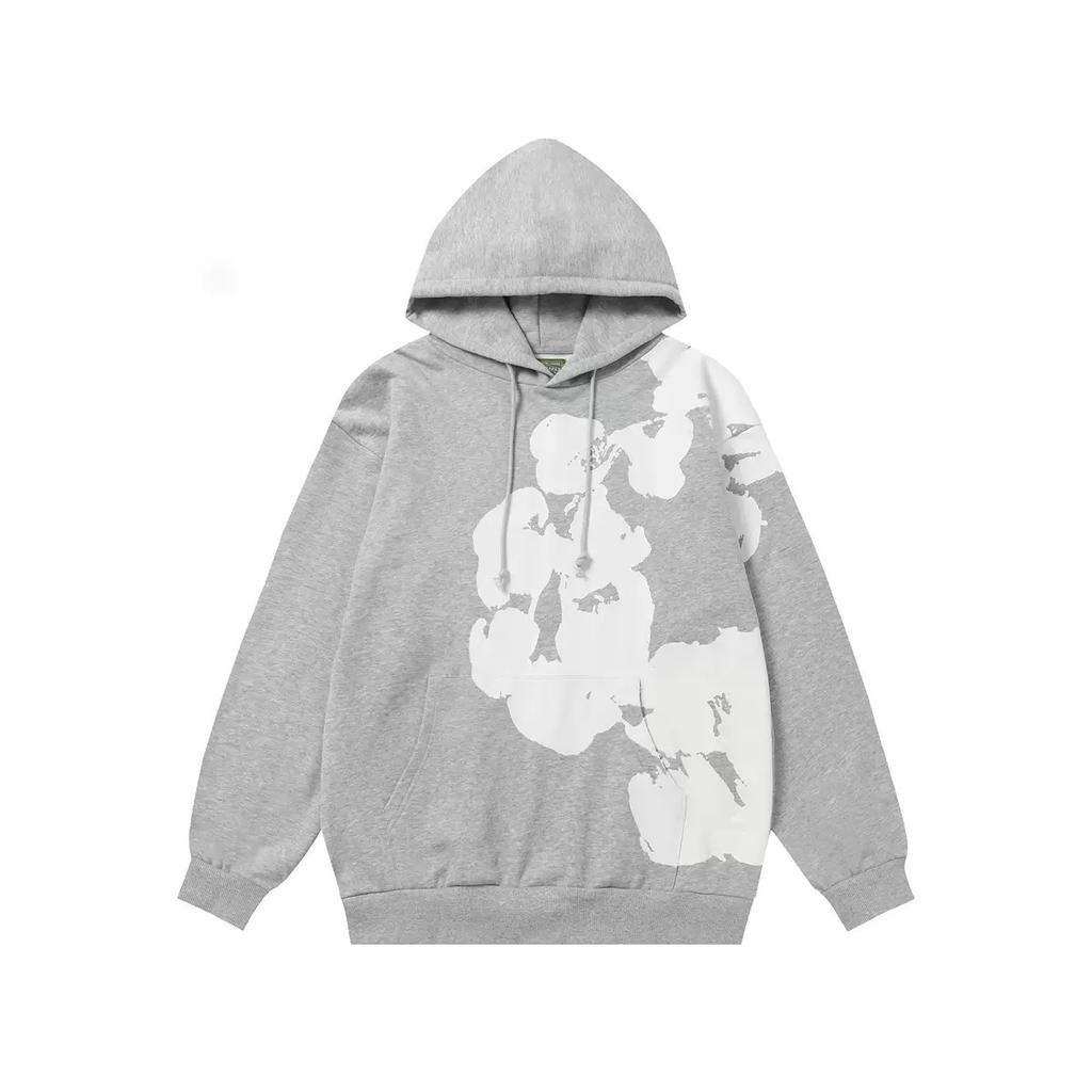 DRIPX Nueva Moda Sudadera con Capucha Estampada de Algodón Espumado, Moda Europea y Americana Sudadera Deportiva para Hombre