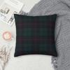 Armstrong Scottish Tartan Square Pillowcase Polyester Linen Velvet Creative Zip Decorative Bed Cushion Cover 18"