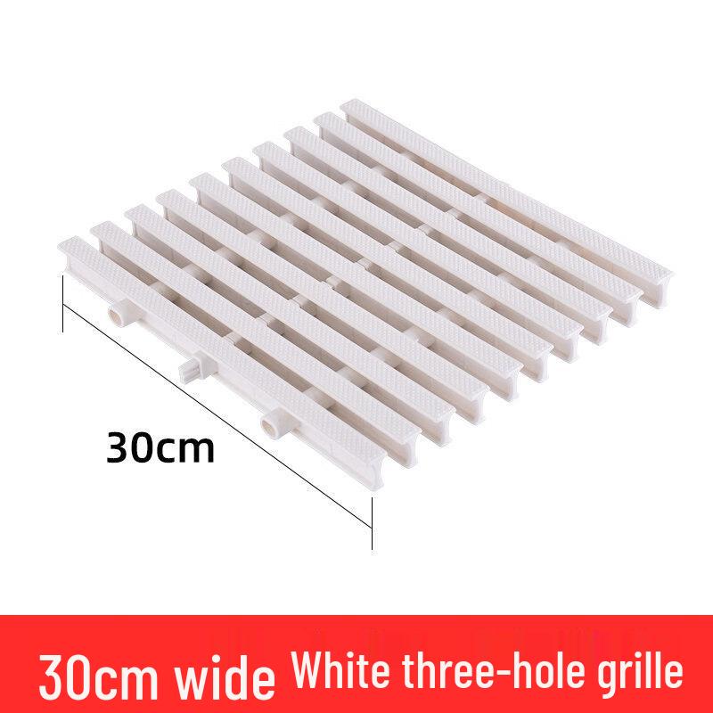 Jundingying 3-Hole White Anti-Slip Pool Drain Grate