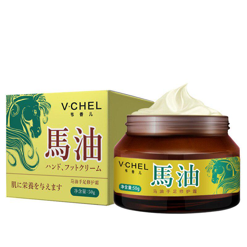 

Увлажняющий Восстанавливающий Крем для ног Антивозрастное конское масло Отбеливание Кожи Питание Увлажняющий Крем для рук Уход за руками