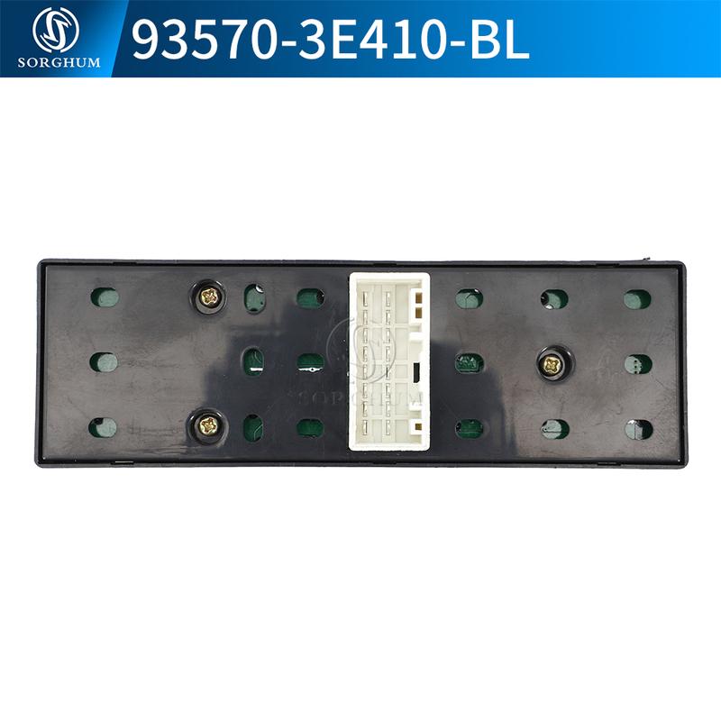 Power Window Control Switch For Kia Sorento LHD 2002 2003 2004 2005 2009 Front Left Glass Button 93570-3E410-BL Cat Part SORGHUM