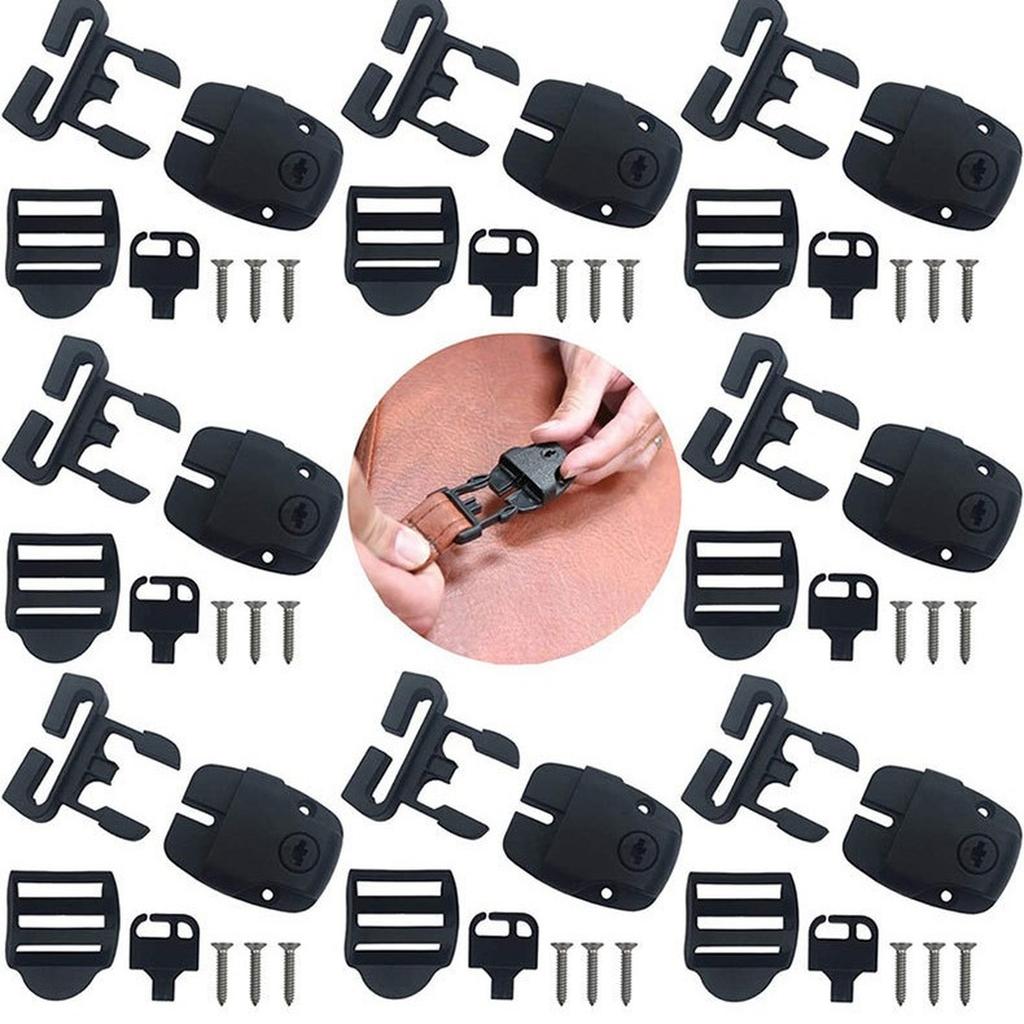 4Pcs,Sets ABS Hot Tub Cover Clips Easy Installation Enhanced Security Spa Hot Tub Cover Buckle Kit