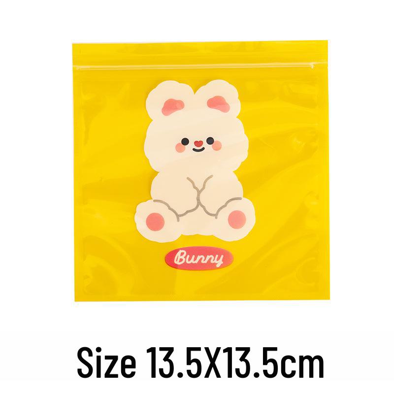 

Корейский милый медведь мешок для закусок и конфет с застежкой-молнией для мелких предметов 13.5*13.5